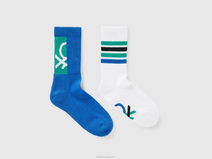 Two Pairs Of Terry Socks B4BF2043 Benetton Kids Multi-Color