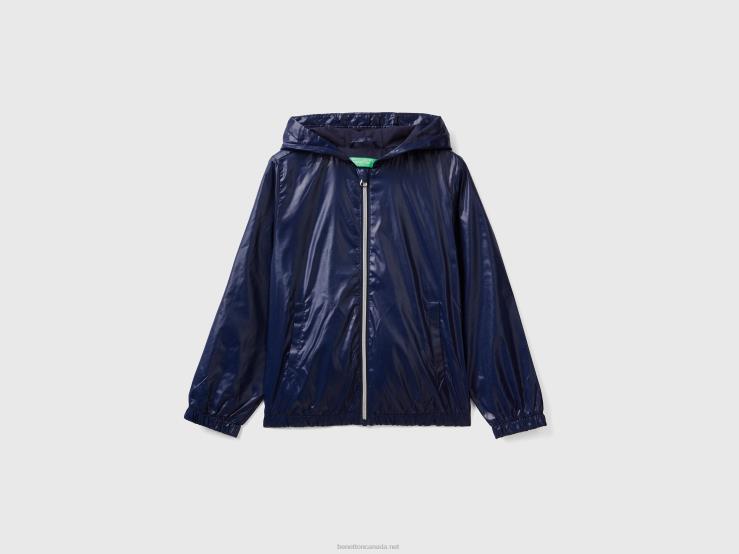 Light "Rain Defender" Jacket B4BF2426 Benetton Kids Dark Blue