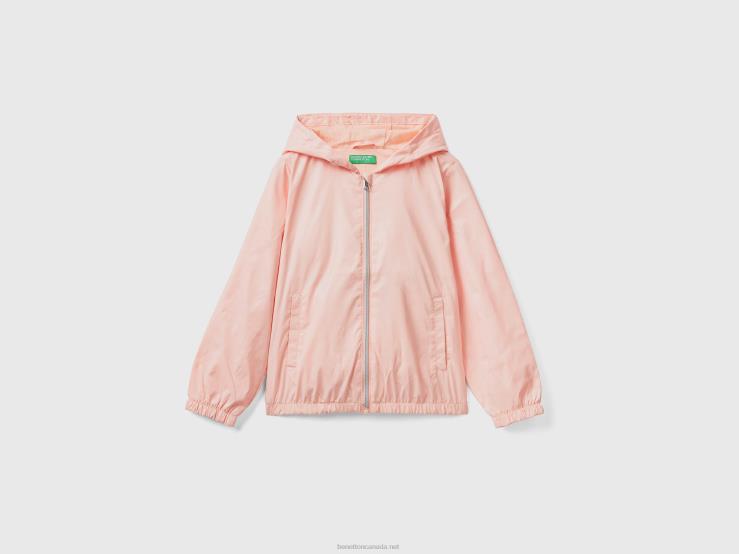 Light "Rain Defender" Jacket B4BF2432 Benetton Kids Soft Pink