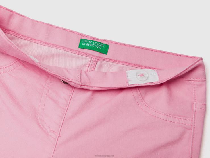 Super Skinny Trousers B4BF5434 Benetton Kids Pink
