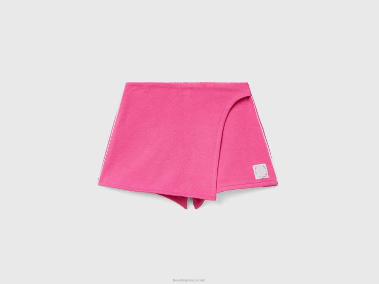 Short Skort B4BF3052 Benetton Kids Fuchsia