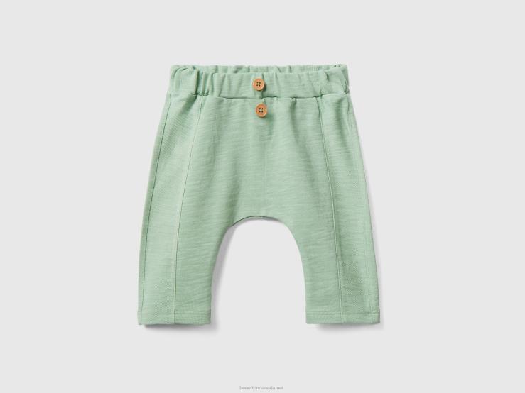 Lightweight Sweatpants B4BF5925 Benetton Kids Light Green