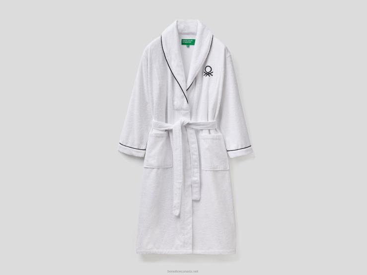 Terry Bathrobe B4BF3356 BenettonWhite