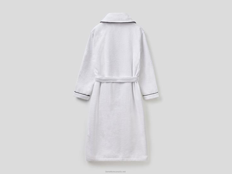 Terry Bathrobe B4BF3356 BenettonWhite
