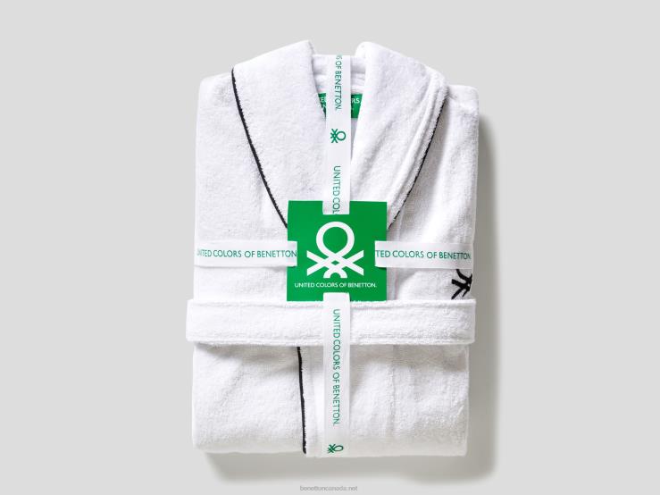 Terry Bathrobe B4BF3356 BenettonWhite