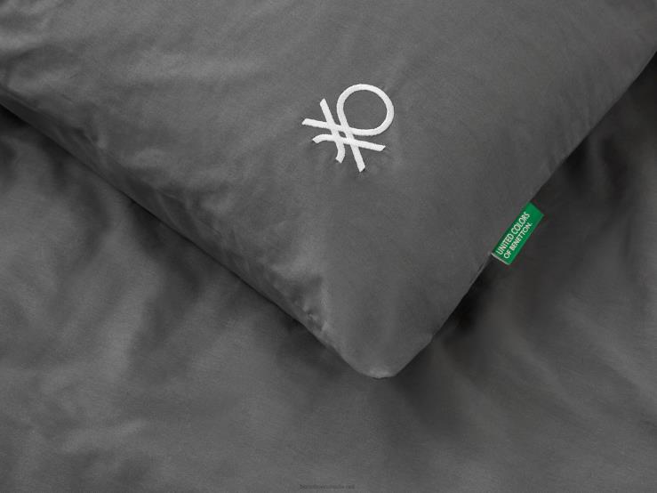 Bedsheet Set 160X270 Cm B4BF6015 BenettonDark Gray