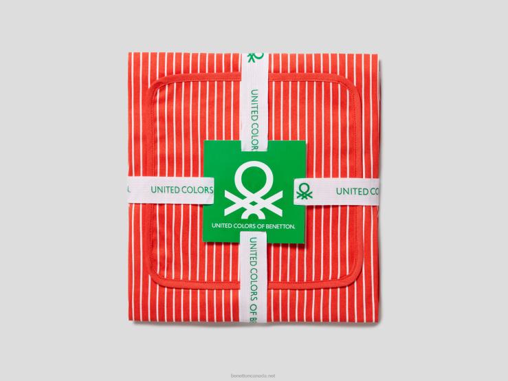 Apron, Pot Holder And Oven Mitt Set B4BF3386 BenettonRed