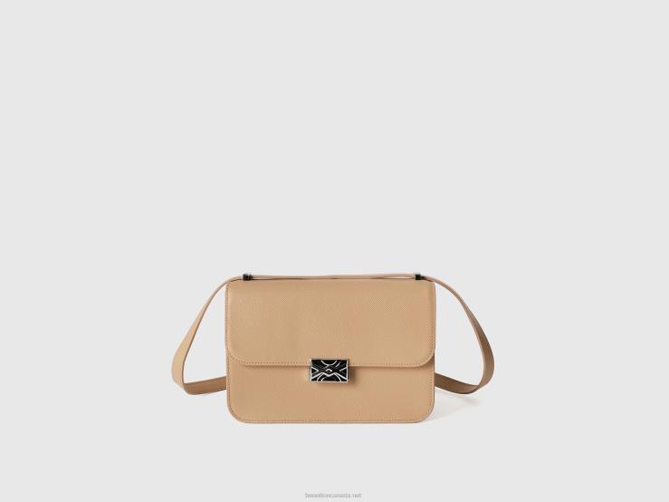 Large Beige Be Bag B4BF741 Benetton Women Beige