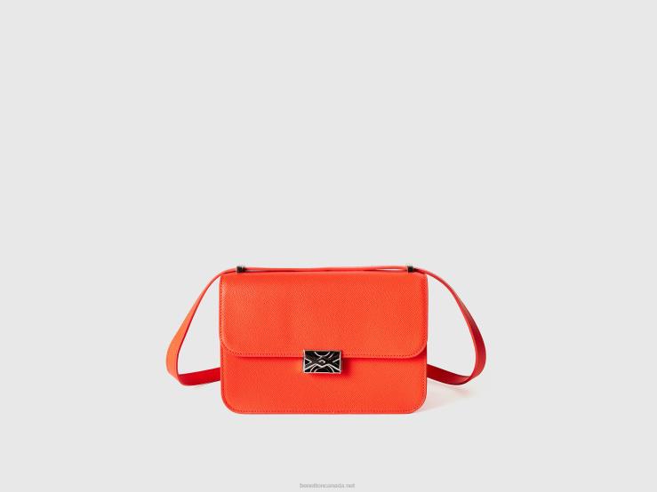 Large Orange Be Bag B4BF782 Benetton Women Orange