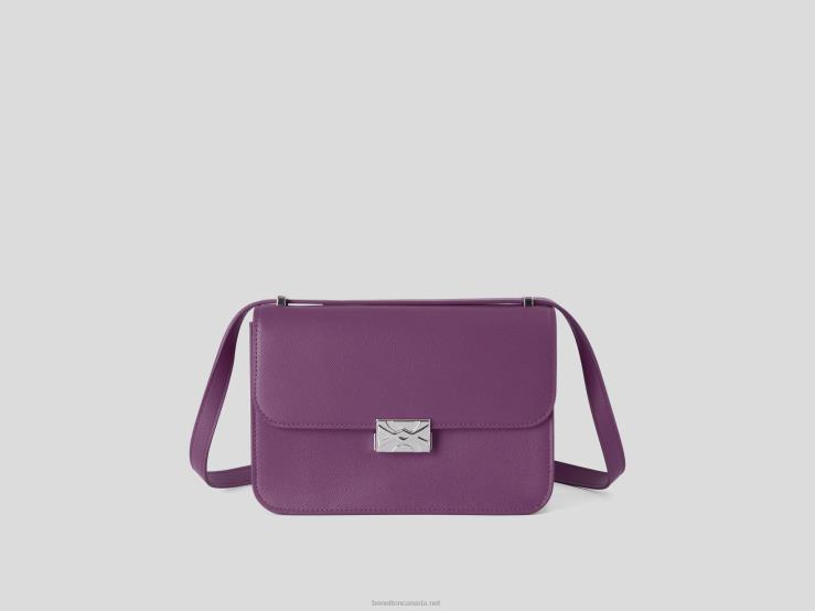 Large Purple Be Bag B4BF1544 Benetton Women Violet