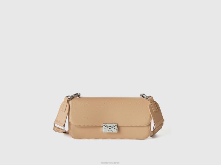 Medium Beige Be Bag B4BF834 Benetton Women Beige