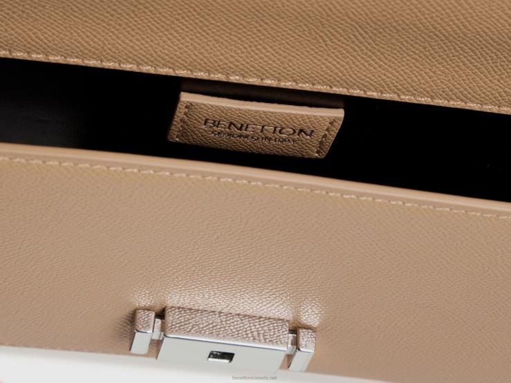 Medium Beige Be Bag B4BF834 Benetton Women Beige