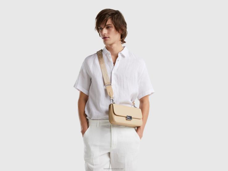 Medium Beige Be Bag B4BF834 Benetton Women Beige