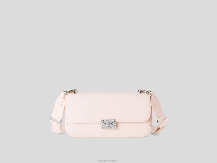 Medium Pink Be Bag B4BF1526 Benetton Women Soft Pink