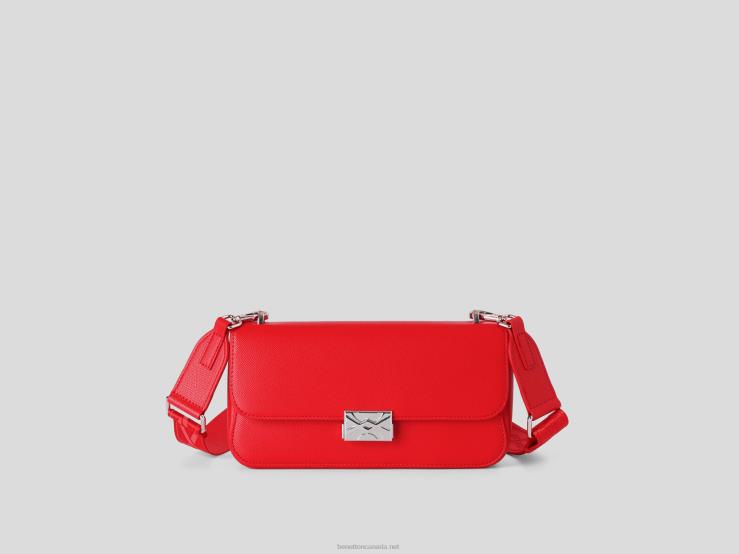 Medium Red Be Bag B4BF1568 Benetton Women Red