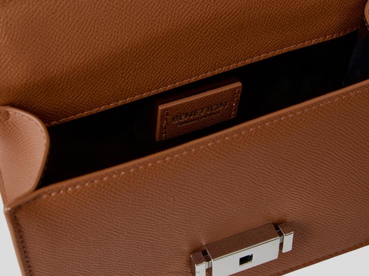 Small Brown Be Bag B4BF1530 Benetton Women Brown