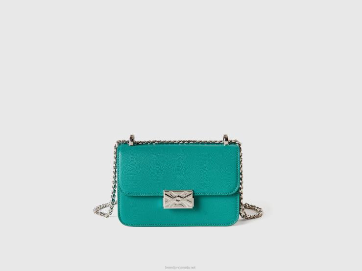 Small Green Be Bag B4BF831 Benetton Women Green