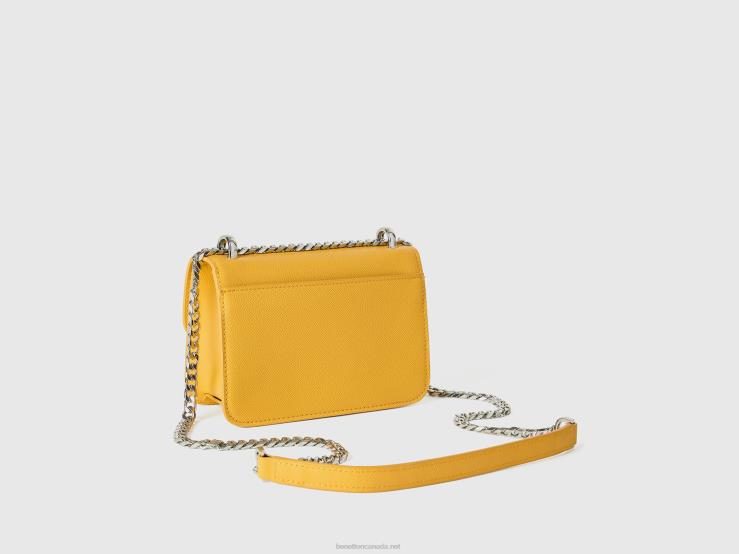 Small Yellow Be Bag B4BF1514 Benetton Women Yellow