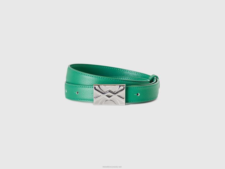 Thin Green Belt B4BF737 Benetton Women Green